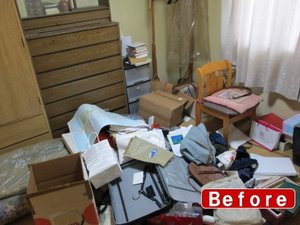 遺品整理の施工前