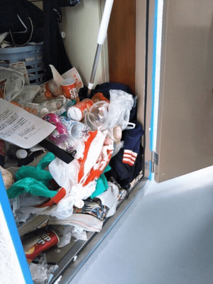 オーナーさまからのゴミ屋敷整理のご依頼の施工前