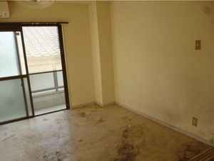 長年放置されていた部屋のゴミ屋敷清掃の施工後