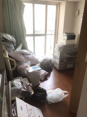 1Rの整理事例の施工前