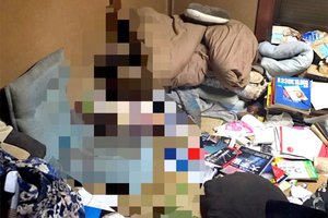 孤独死の現にて特殊清掃・オゾン脱臭いたしました。の施工前