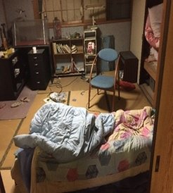 生前整理:東京都青梅市(2DKアパート)の施工前