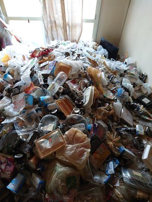 家主不在でも対応いたしますの施工前