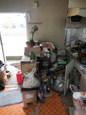 上記事例の続きです。の施工前