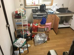 施設に入居される際の家財処分と買取も対応しております。の施工前