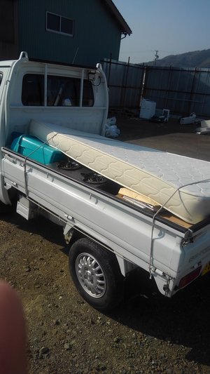 ベッドの解体・回収の施工後