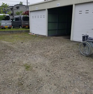 倉庫の残置物撤去作業の施工後