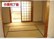 床に広がっていた荷物も片付けることができましたの施工後