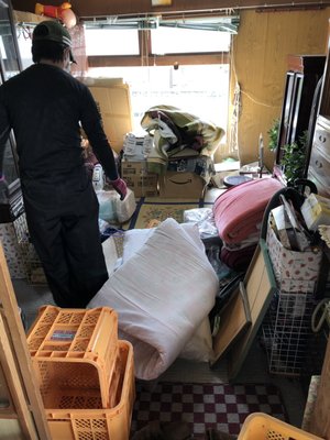 【一軒家】処分に困った家具・不用品の回収の施工前