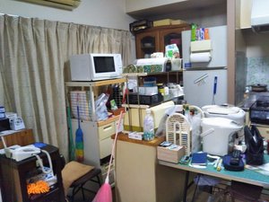 【3DK】ご遺品の多い事例でしたの施工前