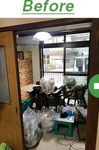 【2DK】遺品整理のご依頼の施工前