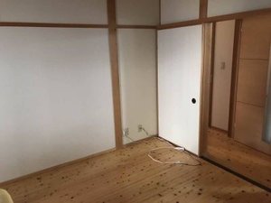 使わなくなった家具メインの遺品整理の施工後