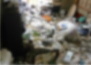 死後1ヶ月の現場でゴミ回収・消毒・ハウスクリーニングの施工前