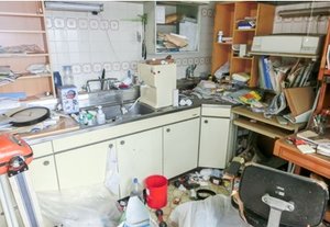 【1DK】越谷市での遺品整理:360,000円の施工前