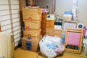 【1R】北葛飾郡杉戸町での遺品整理:81,000円の施工前