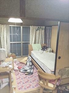 消臭作業もお任せくださいの施工前