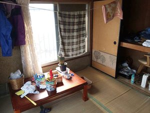 不用品のリサイクルに努めておりますの施工前