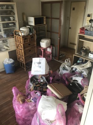 【3DK】引っ越しに伴う不用品回収などの整理の施工前