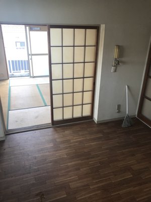 【3DK】引っ越しに伴う不用品回収などの整理の施工後