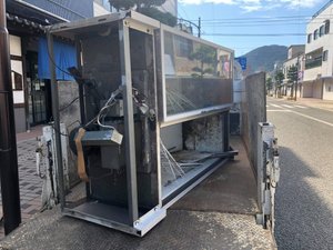 業務用冷蔵ショーケースの引き上げ回収処分の施工後