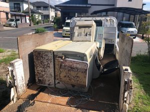巨大なFAXの引き取り回収作業の施工後