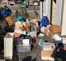 物置2棟解体のご依頼の施工前