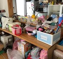 お部屋片付けとハウスクリーニングのご依頼の施工前