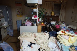 遺品整理・不用品処分:魚津市内の施工前