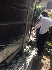 お片付け後の生活も考え作業いたしますの施工後