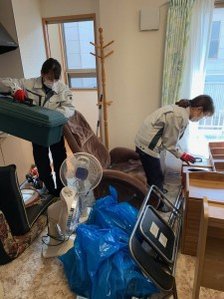 ご高齢者施設のお片付けの施工前