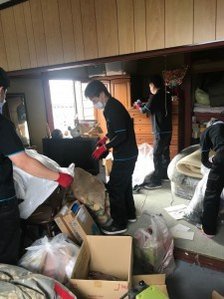 富山市内、生前整理のご依頼の施工前