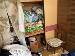 【3DK】福祉施設入居に伴う家財整理の施工前