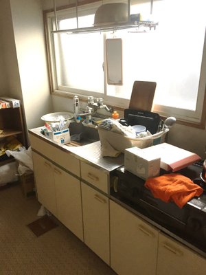 【3DK】1人暮らしの男性のお部屋での作業の施工前