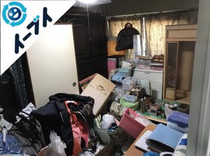 ゴミ屋敷化したお部屋の家財処分の施工前