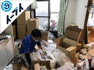 生ゴミや生活用品の多いゴミ屋敷の施工後