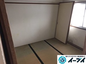 婚礼家具・粗大ごみの処分と遺品整理の施工後