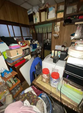 家具・不用品の全撤去(110,000円)の施工前