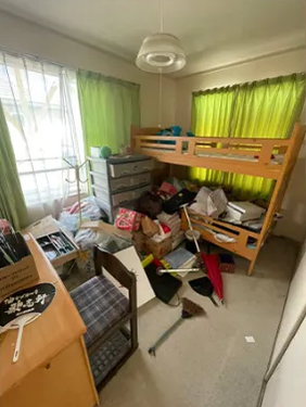 必要なものを残してのお部屋整理(40,000円)の施工前