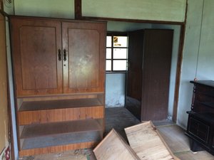 空き家を片付けた後の管理業務もお任せください。の施工前