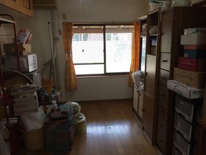 一軒家の家財整理の施工後