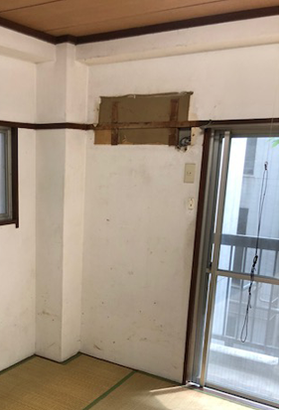 2LDK、ゴミ屋敷処分の施工後