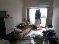 事故現場(孤独死)の特殊清掃・内装復旧工事の施工前