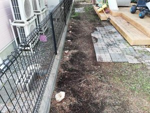 【お庭50平米】庭木の伐採・不要物撤去(110,000円)の施工後