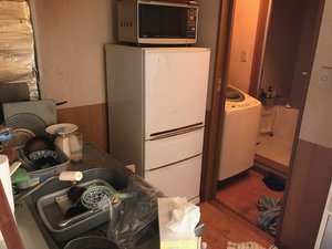 アパートで亡くなってしまった方の遺品整理の施工後