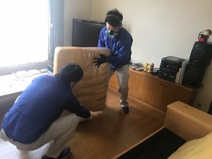 お宅で亡くなられた方の孤独死現場の施工前