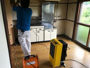 孤独死現場の清掃と消臭作業の施工後