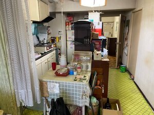 作業事例のビフォーアフターです。(事例1_1)の施工前