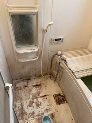 作業後の生活のことを真摯に考え対応いたしますの施工前