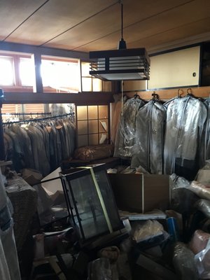 女性の一人暮らしのご遺品整理の施工前