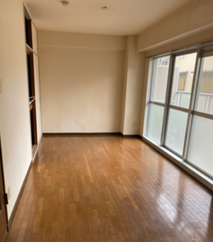 【1R】遺品整理作業の後は清掃もおこないました。の施工後